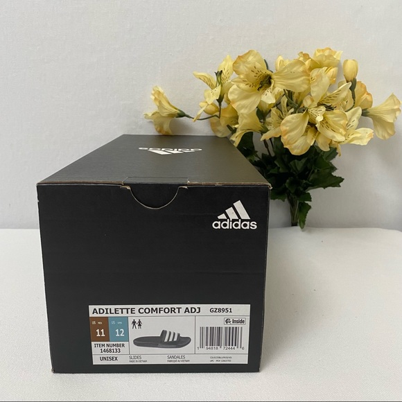 Adidas adilette comfort adjustable unisex sandals - Picture 6 of 6